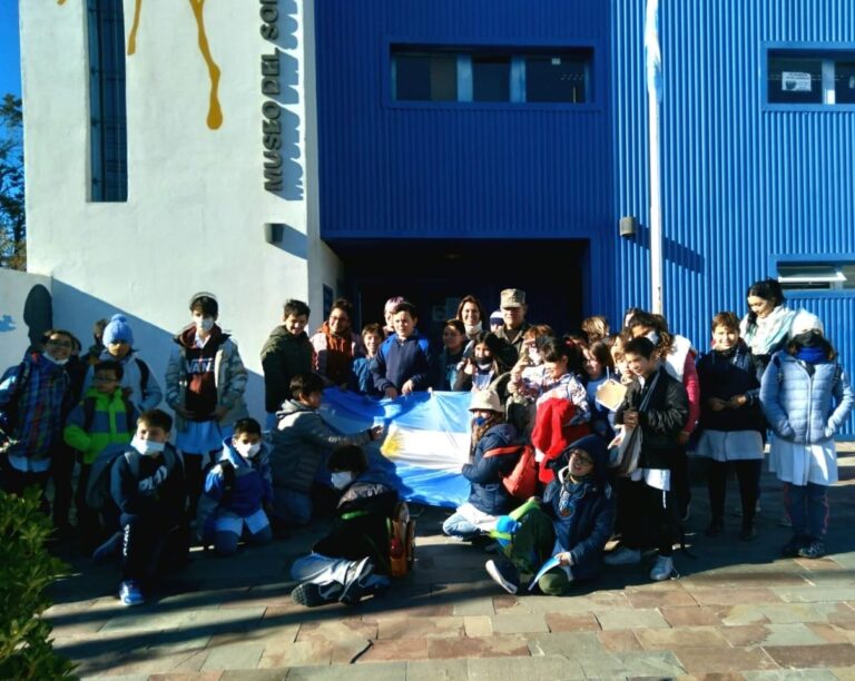 Visitas de la escuela N°3 de Trelew